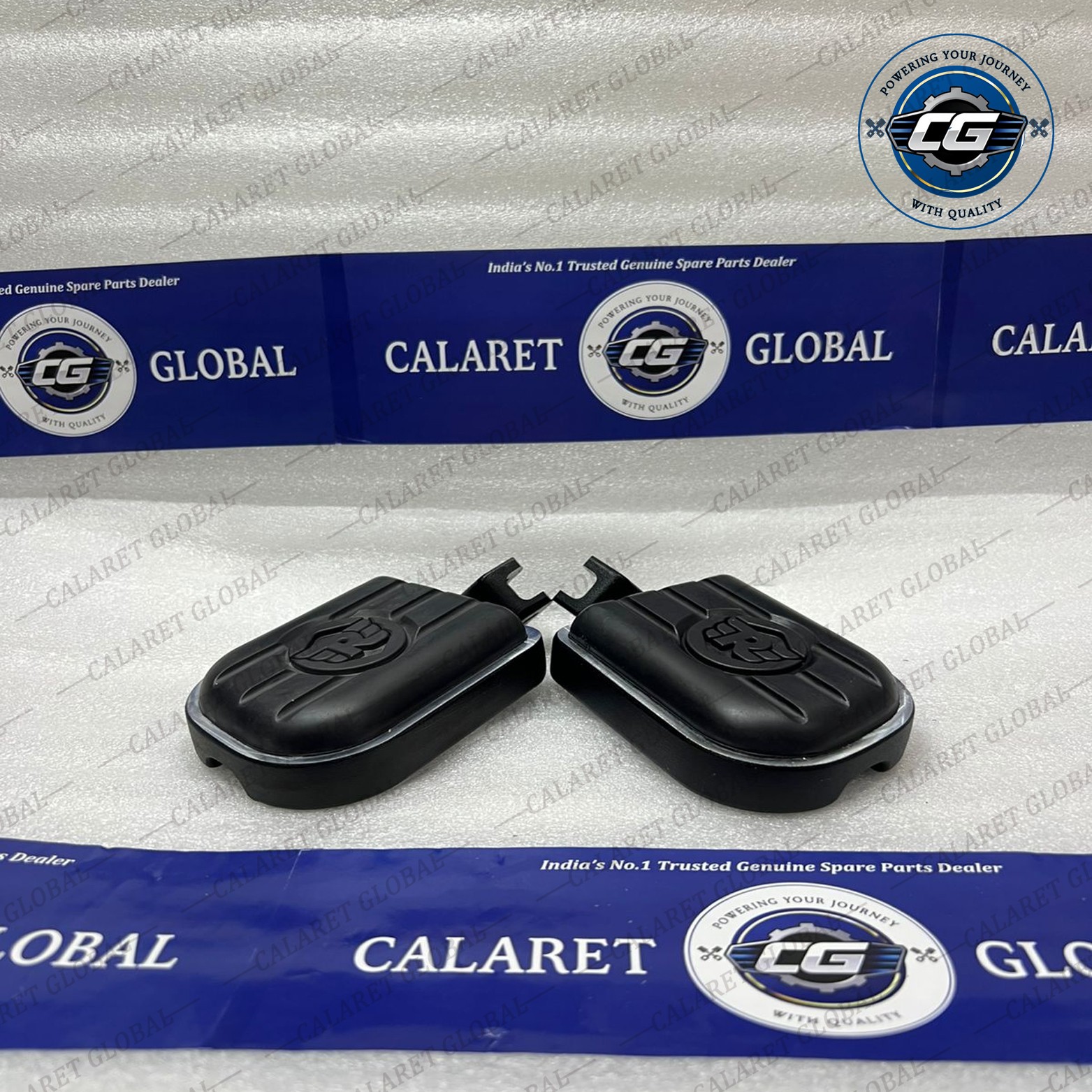Royal enfield genuine front deluxe rider footpegs for super meteor 650 KXA00247
