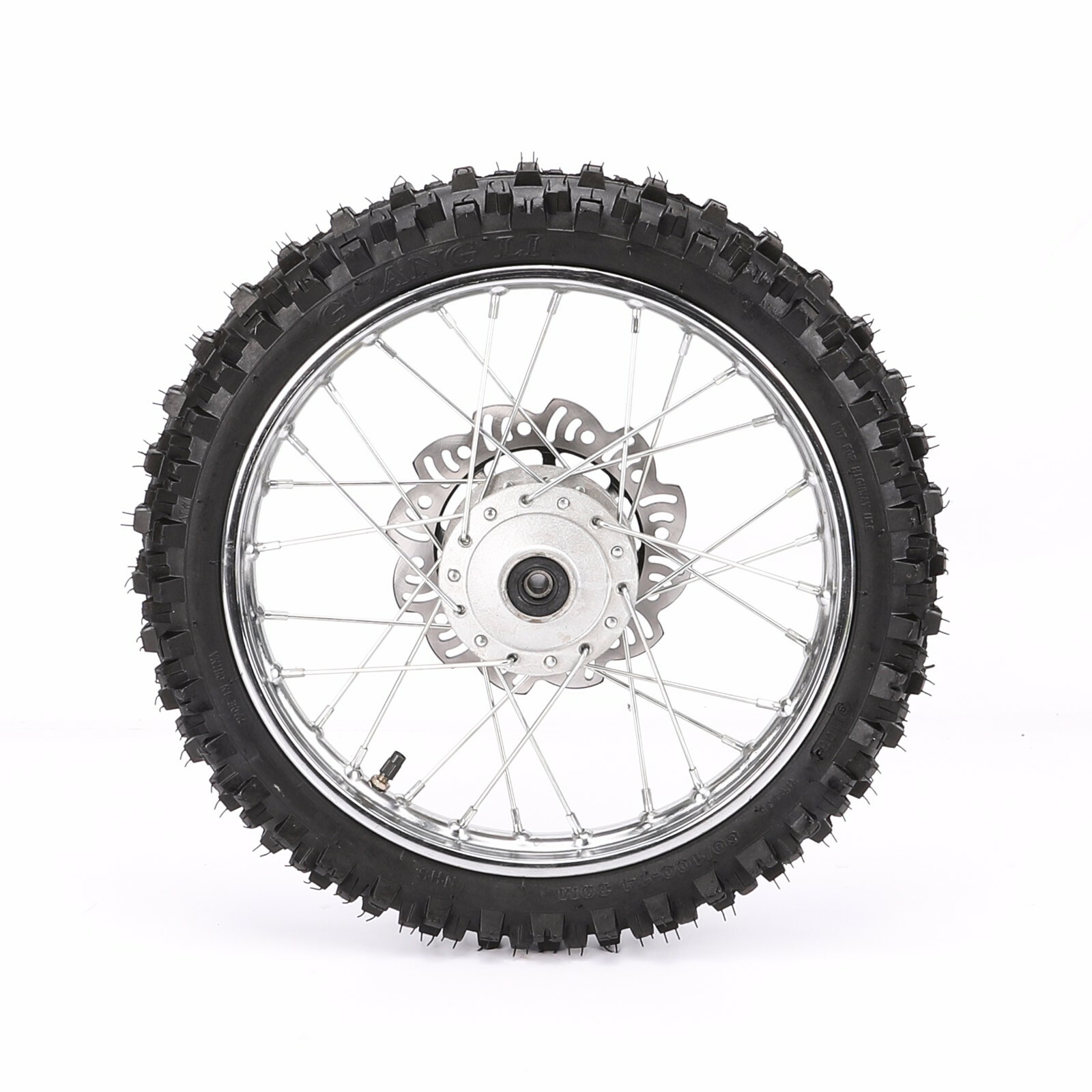 14″ Front Wheel 60/100-14 Tire Rim Pit Bike Taotao SSR 70/90/110/125cc KX65 PW80