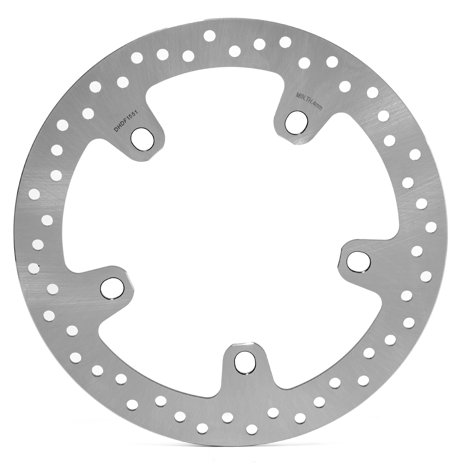 5mm 11.8″ Satin Silver Front Rotor for Harley Street Glide Road Glide 15-21