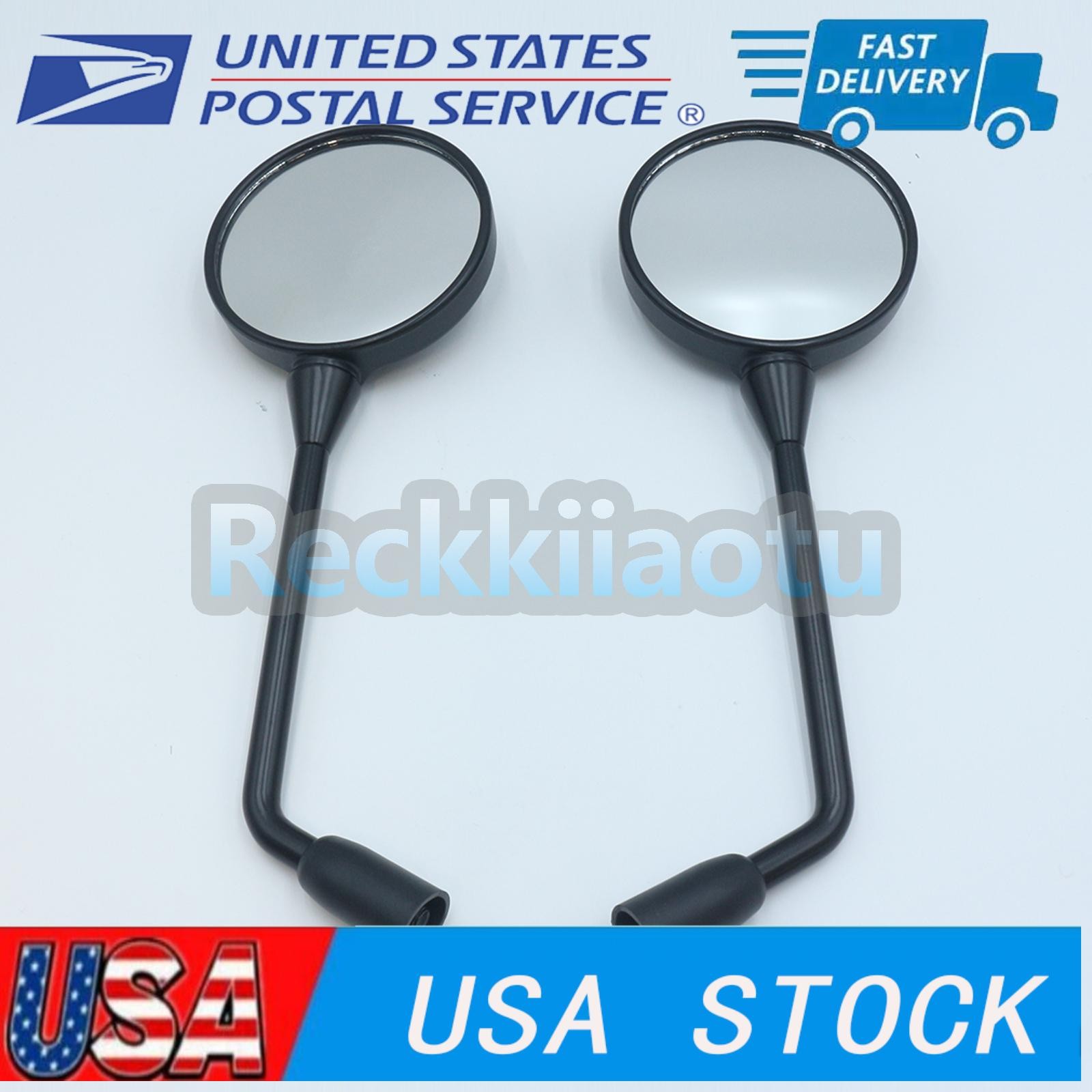 For KAWASAKI Z650RS Z900RS all year Pair Round Motorcycle Side Rear View Mirrors