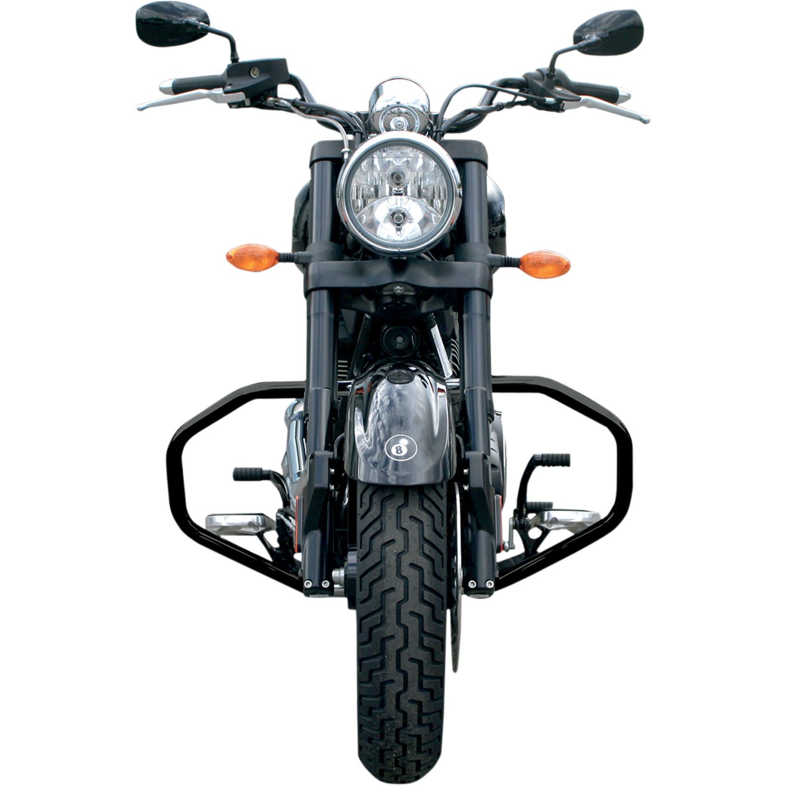 Baron Custom Accessories Highway Bar – Black – Victory BA-7130-00B