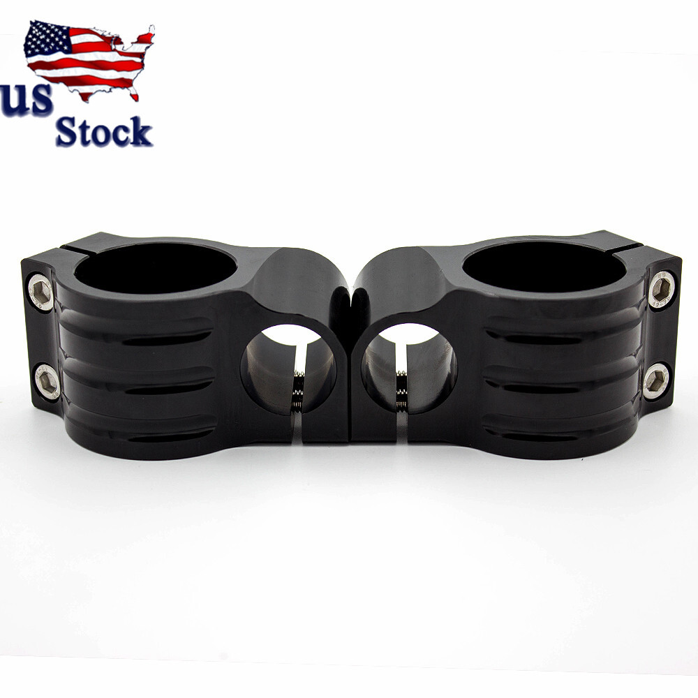 CNC Motorcycle Replacement Clip on Handlebar Handle Bars Clamps Mount