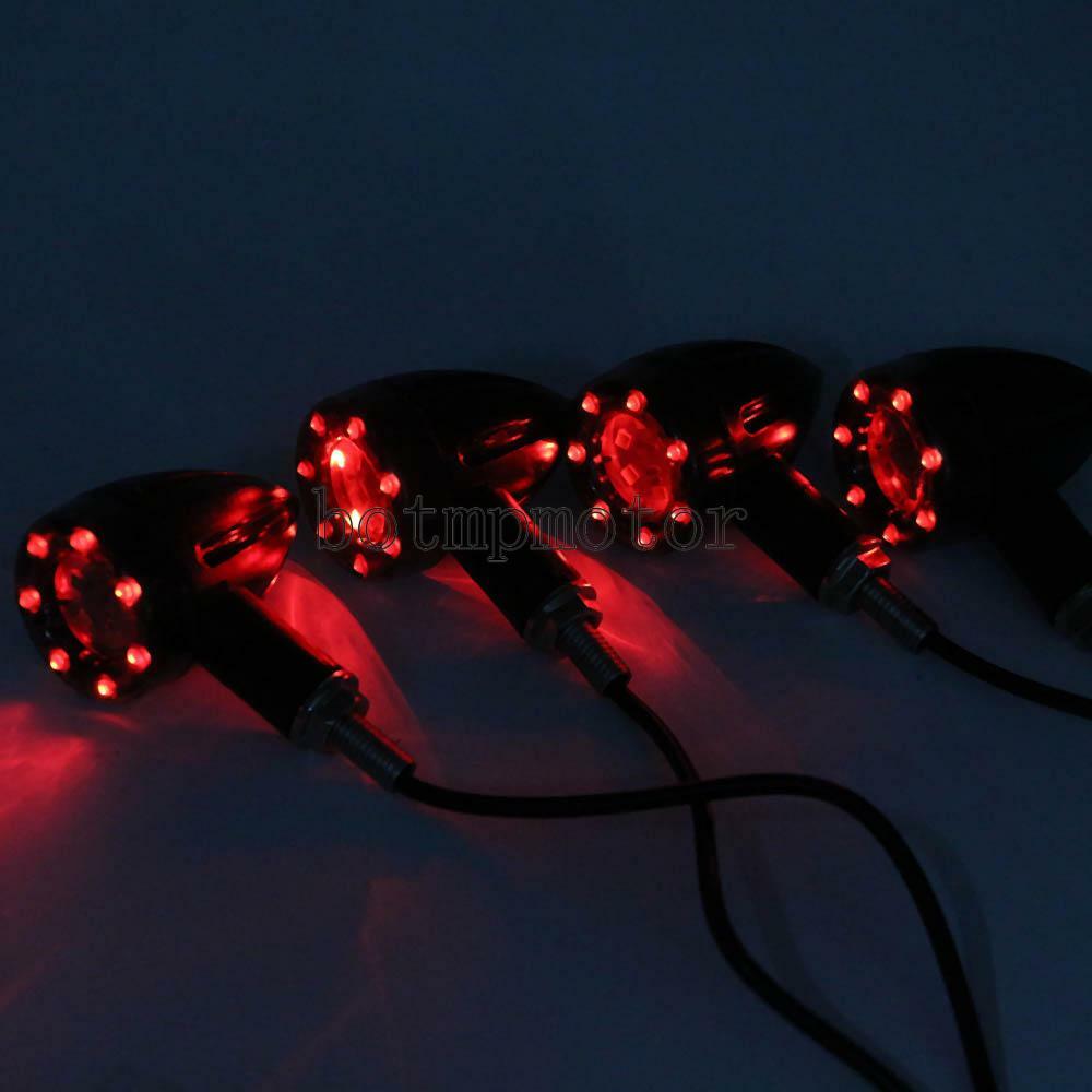 2.2 in Mini Plastic LED Turn Signals for Suzuki Intruder Volusia 800 1400 1500
