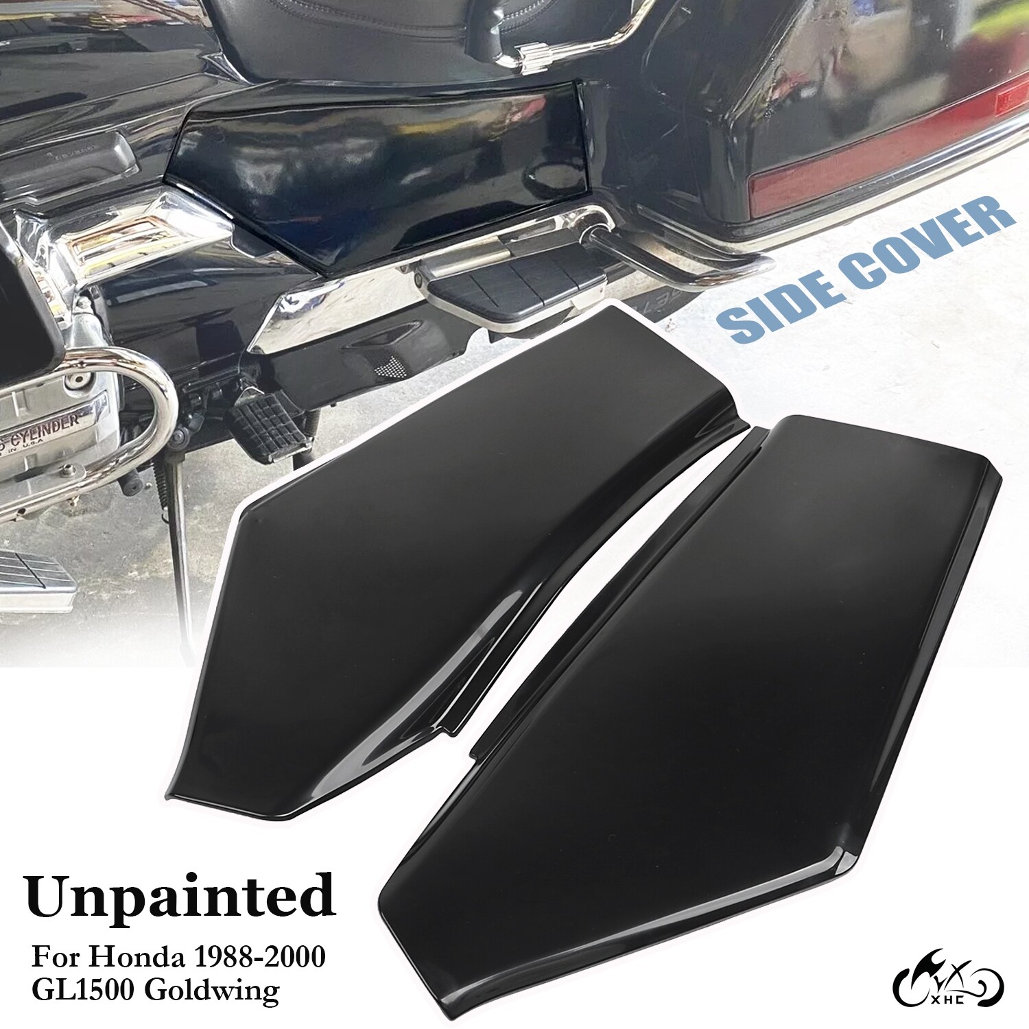 Unpainted Side Covers Panels For Honda Goldwing 1500 GL1500SE GL1500A Aspencade