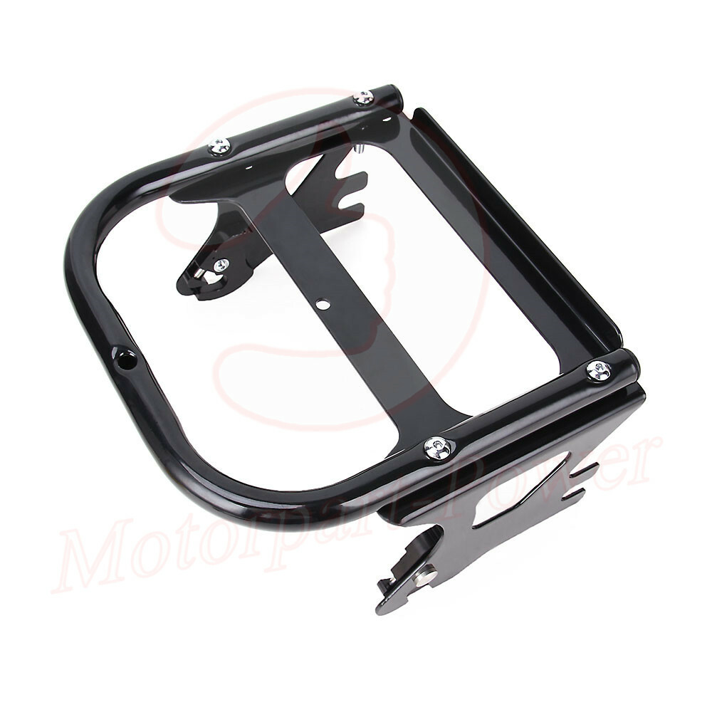 Detachable Two-up 2-Up Tour Pak Pack Mount Luggage Rack For Harley Touring 97-08