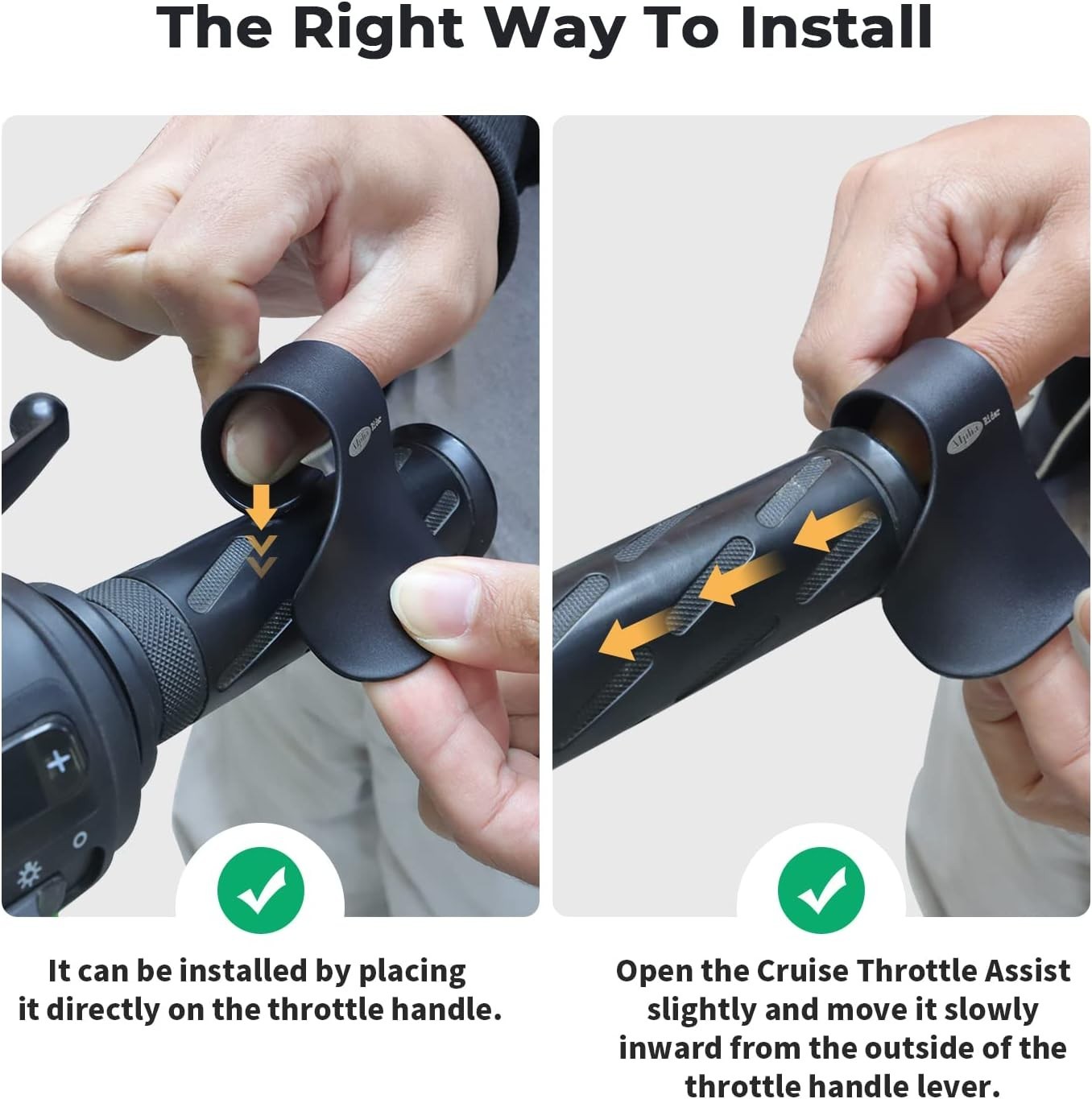 Ergonomic Cruise Throttle Assist for 7/8″ Handlebars – Enhanced Riding Comfort