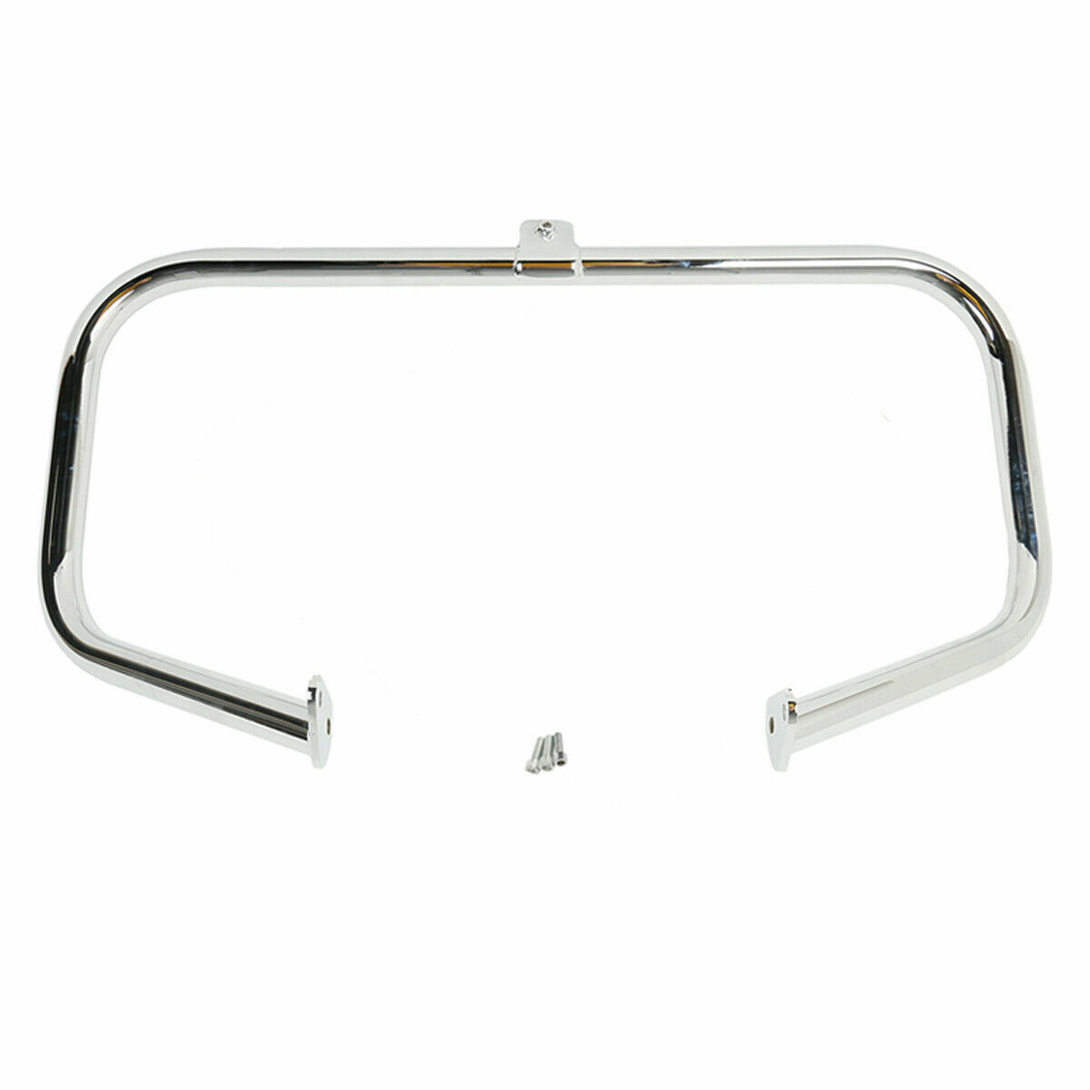 Chrome/Black Engine Guard Crash Bar/Footpeg Fit For Harley Touring FL 1997-2008