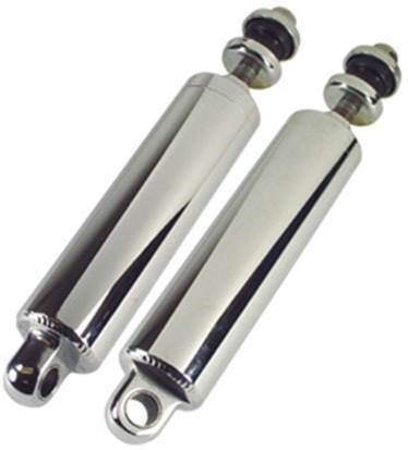 V-Factor 29021 Chrome Narrow Body Shocks for 00-17 Softail
