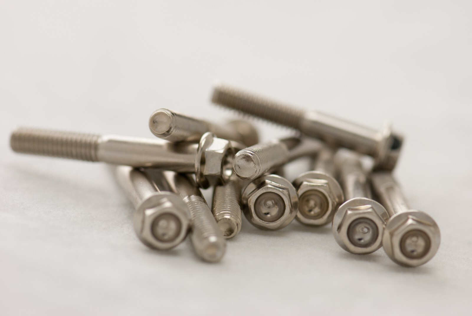 Works Nickel ENGINE Bolt Kit | Kawasaki KX450F | Beautiful finish for your bike!