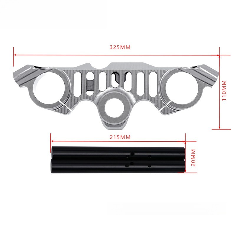 For CFMOTO 675SS 675SR 675SR-R Motorcycle Top Clamp Clip-On Fork Tube Handlebar