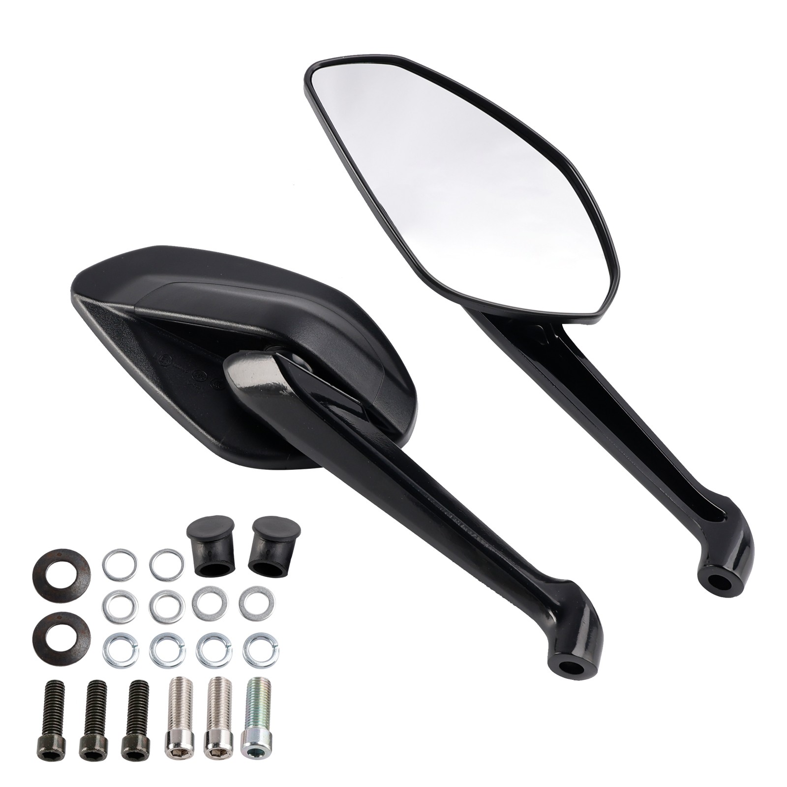 Rear View Mirror PAIR For Ducati Monster 797 / 821 / 937 /1200 / S 2018-2021