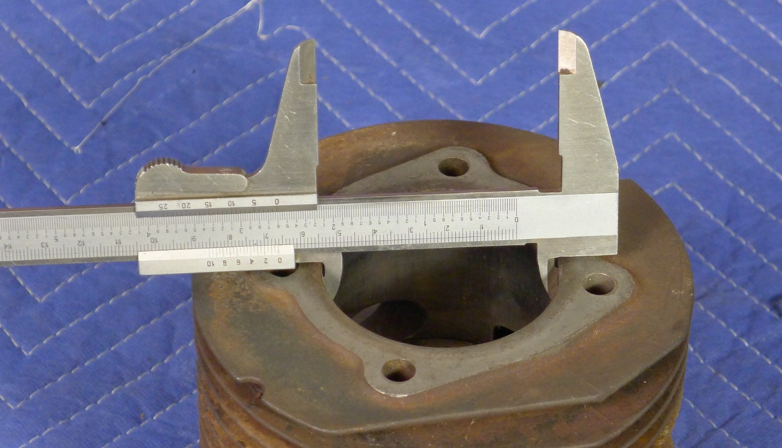 Lambretta SX 200 Innocenti Cast Iron Barrel Cylinder And Piston Used #1405