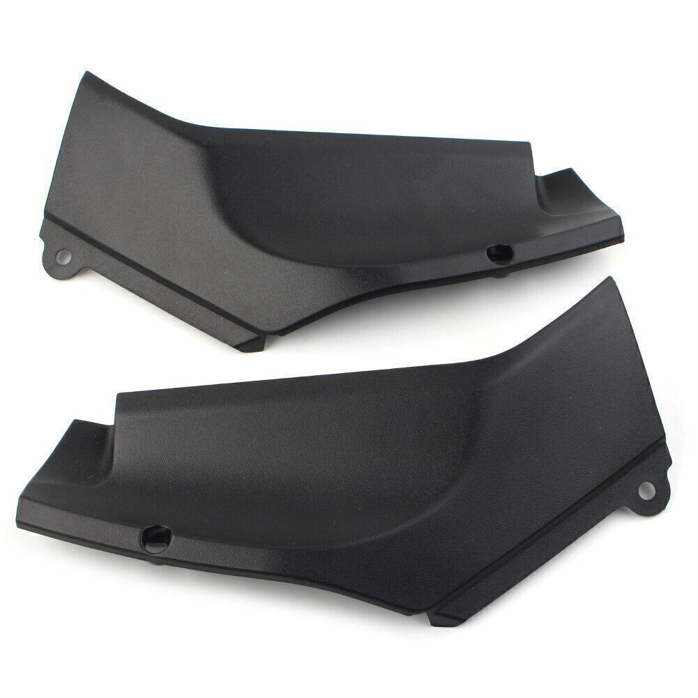 2x Black Gas Tank Side Cover Fairing Panel For Yamaha YZF R1 1998-2001 2000 1999