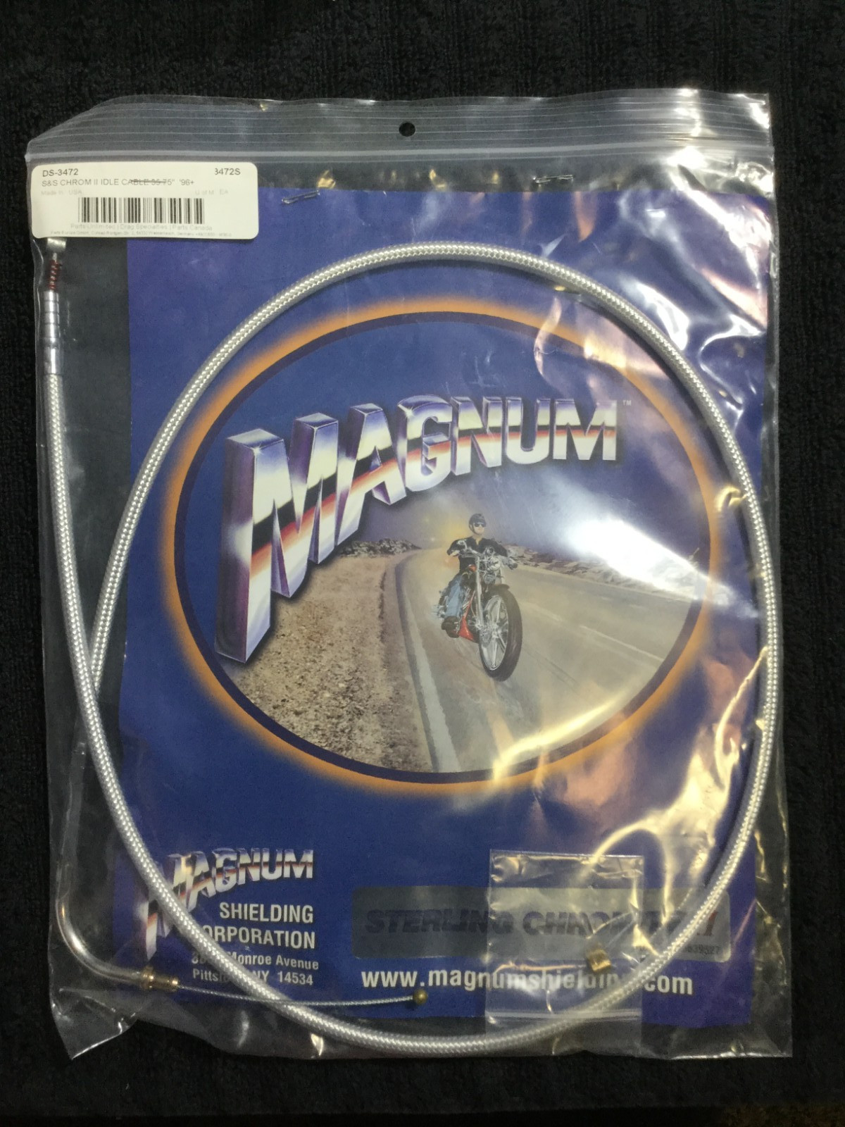 Magnum 35-3/4″ Sterling Chromite II® Idle Cable 3472S NEW
