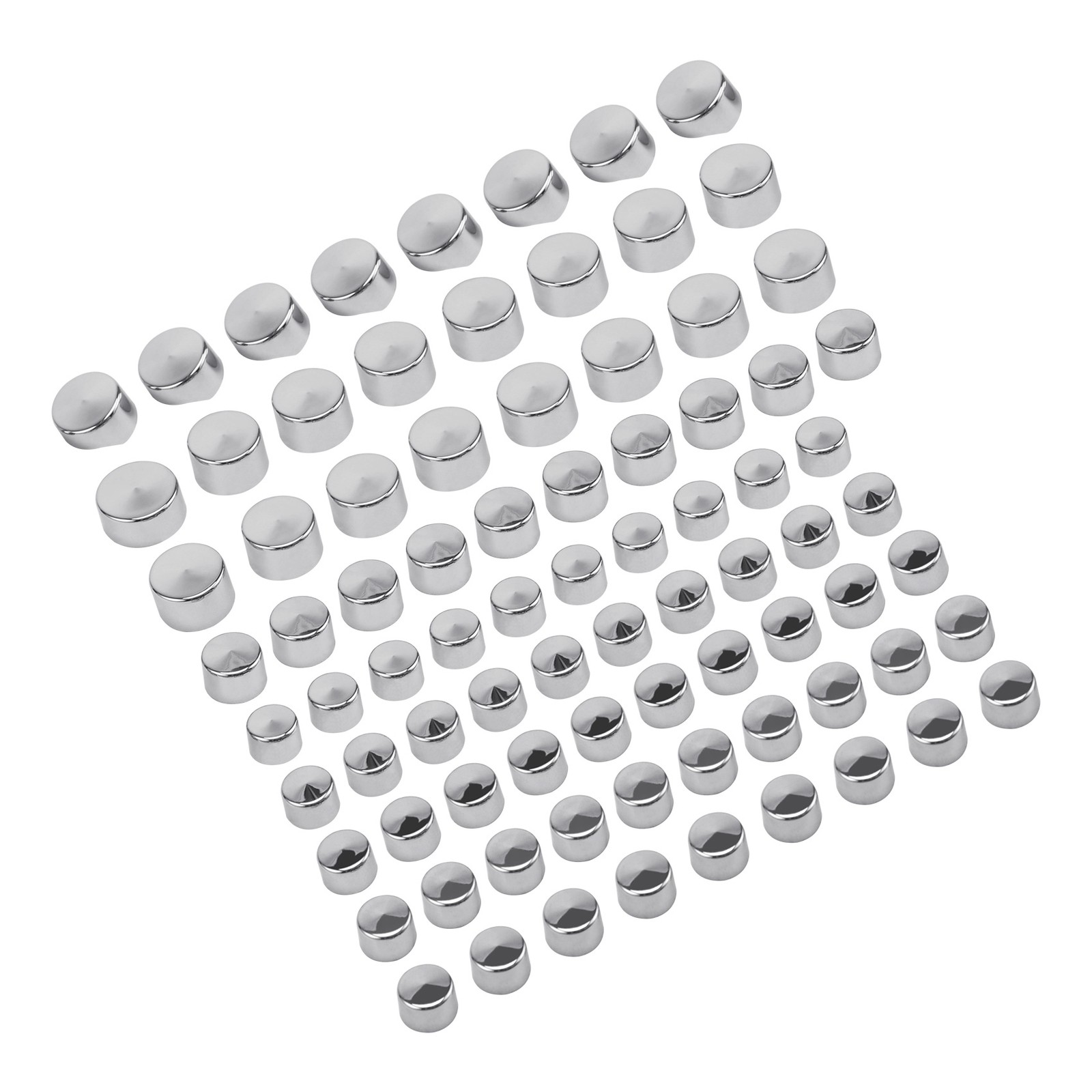 83pcs Chrome Engine Full Bolt Cover Caps Kit Fit For Harley Davidson Twin Cam