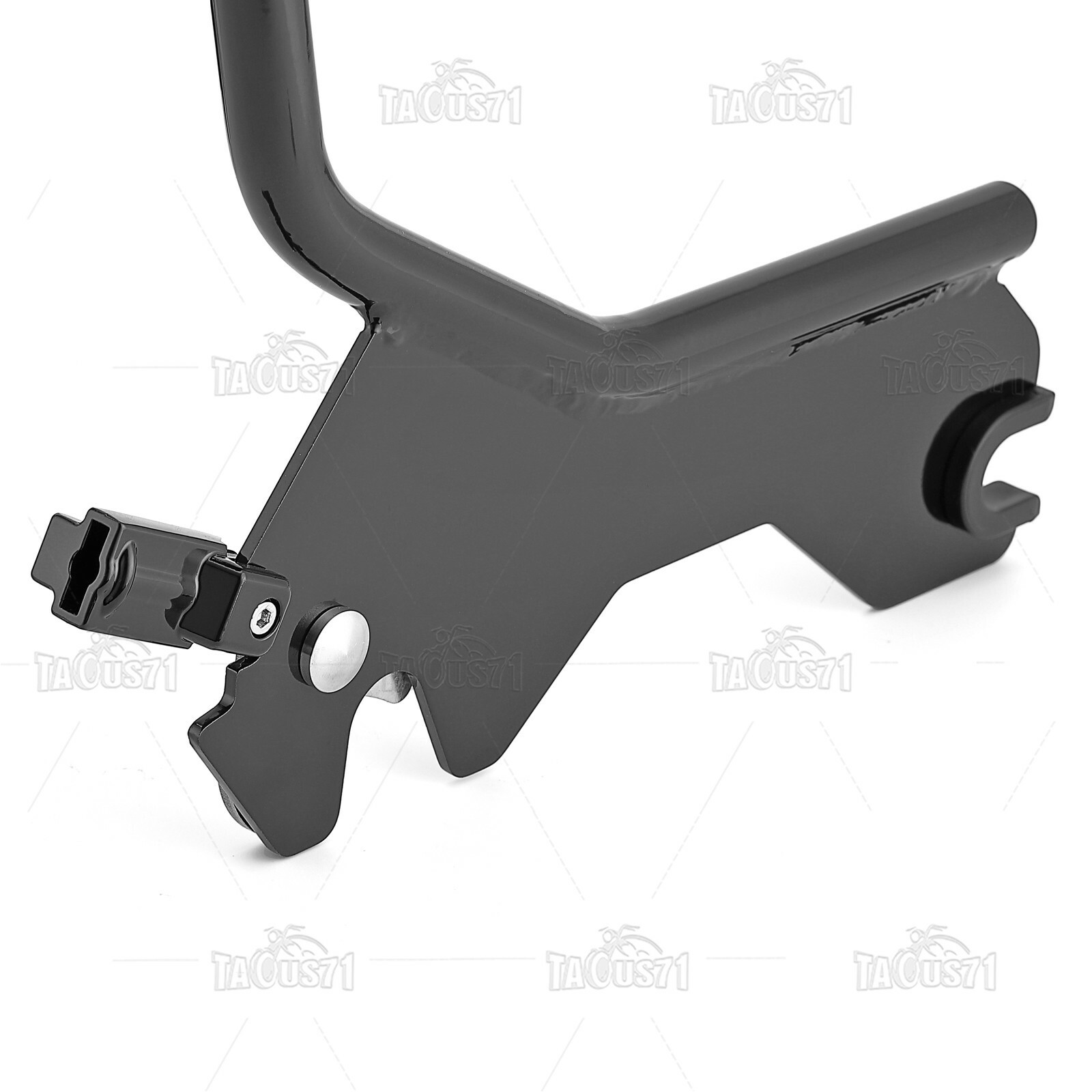 For 18-UP Harley Softail Street Bob Quick Detach 22.5″ Tall Backrest Sissy Bar
