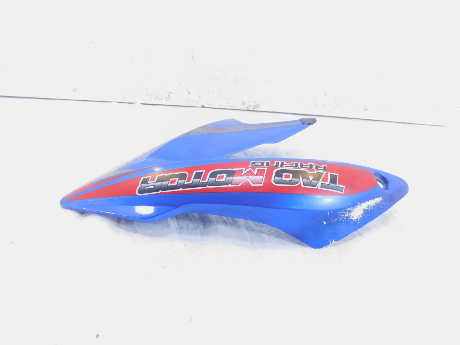Tao Tao Racer TBR7 250cc Blue Front Left Fuel Gas Tank Cover Fairing Plastic