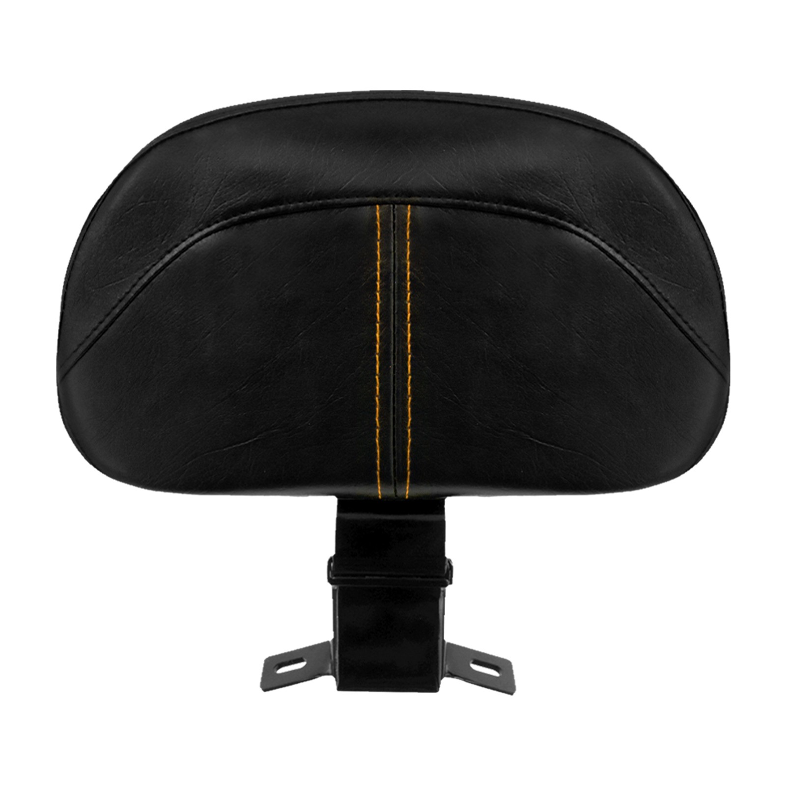 Front Driver Backrest Amber Stitch For Harley Touring Road Electra Glide 09-2023