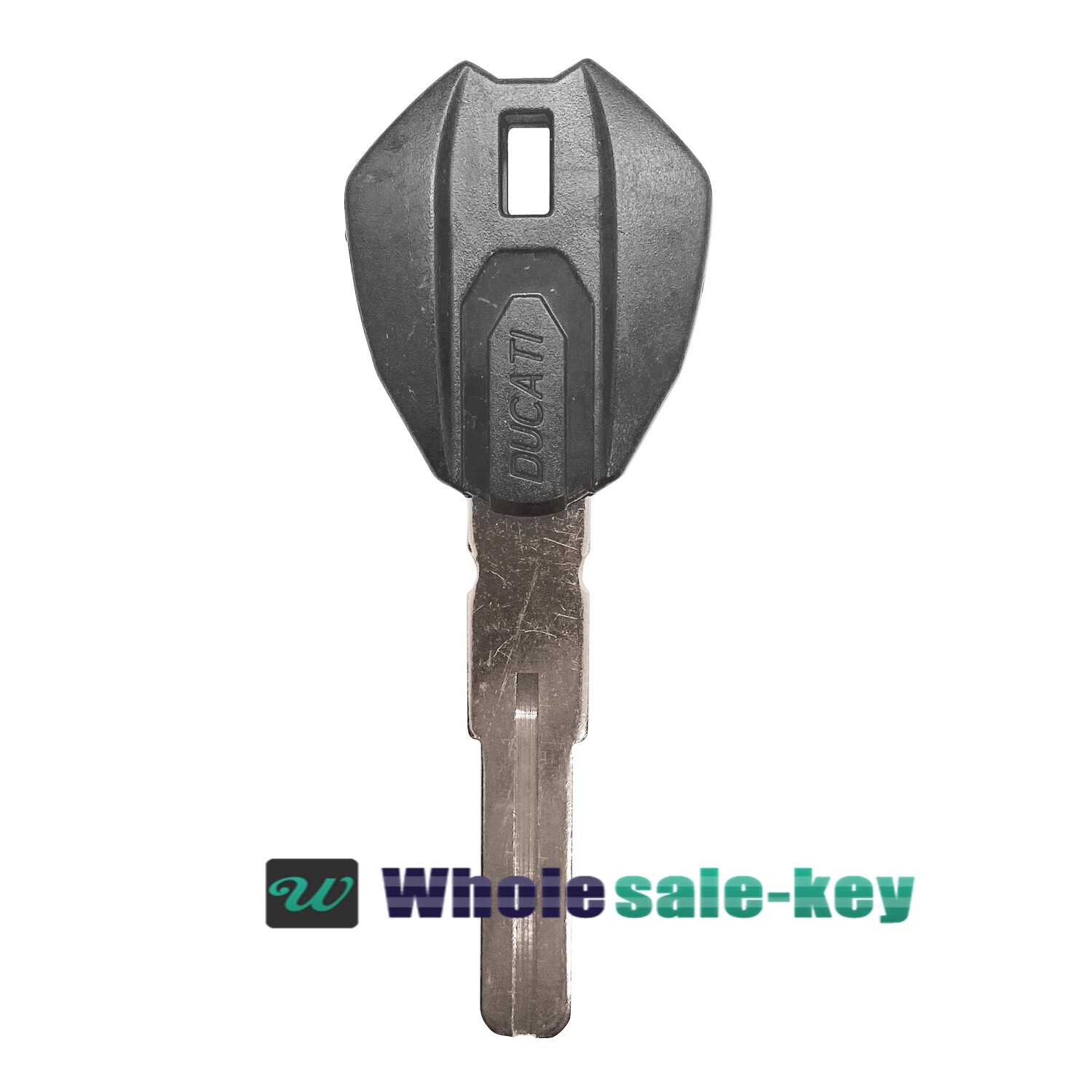 FOR Ducati AfterMarket Lasercut Key Blank with T5 Transponder Chip