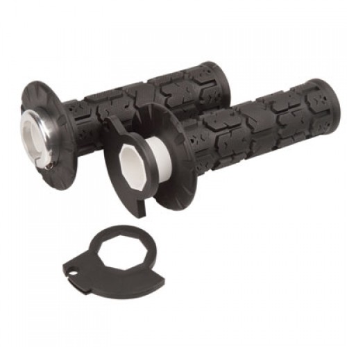 Odi V2 Rogue MX Lock-On Grips Black H36RGB for Motorcycle