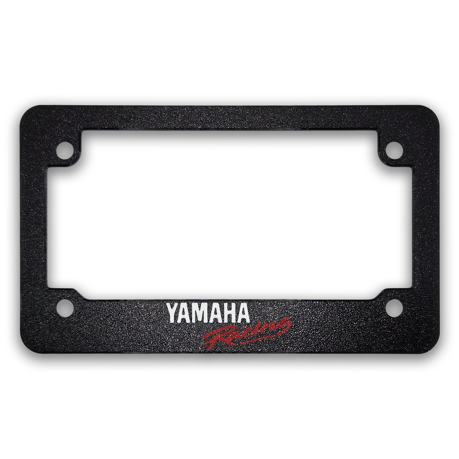 For Yamaha Racing Motorcycles Textured License Plate Frame (ALL MODELS & YEARS)