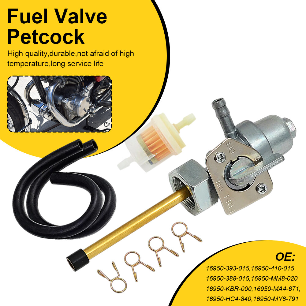 Gas Fuel Tank Shut On Off Valve Replacement Petcock Fits 1979-1980 Honda CX500D