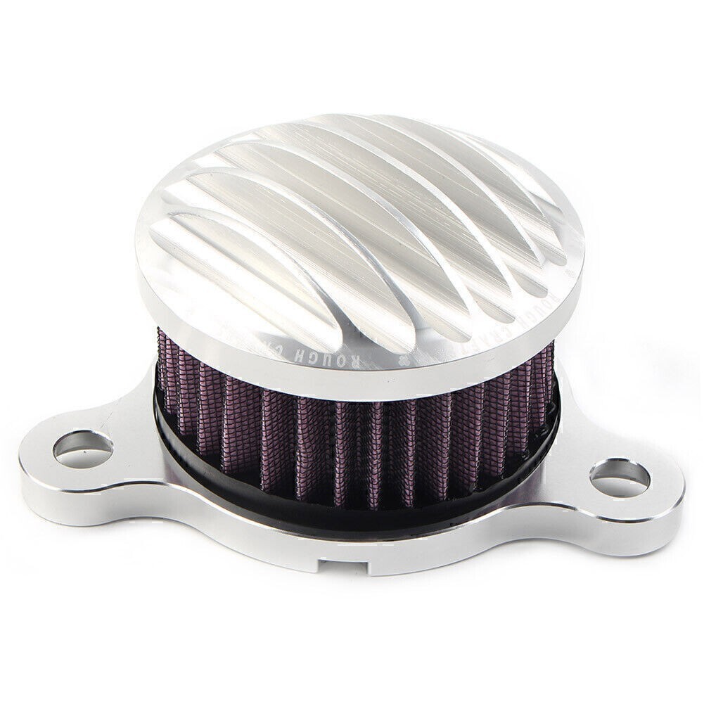 Air Cleaner Intake Filter For Harley Sportster XL883 1200 1988+ Chrome