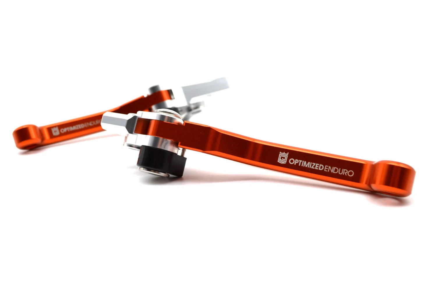Optimized Enduro Flex Lever Set for KTM 2013-2024 (Orange)