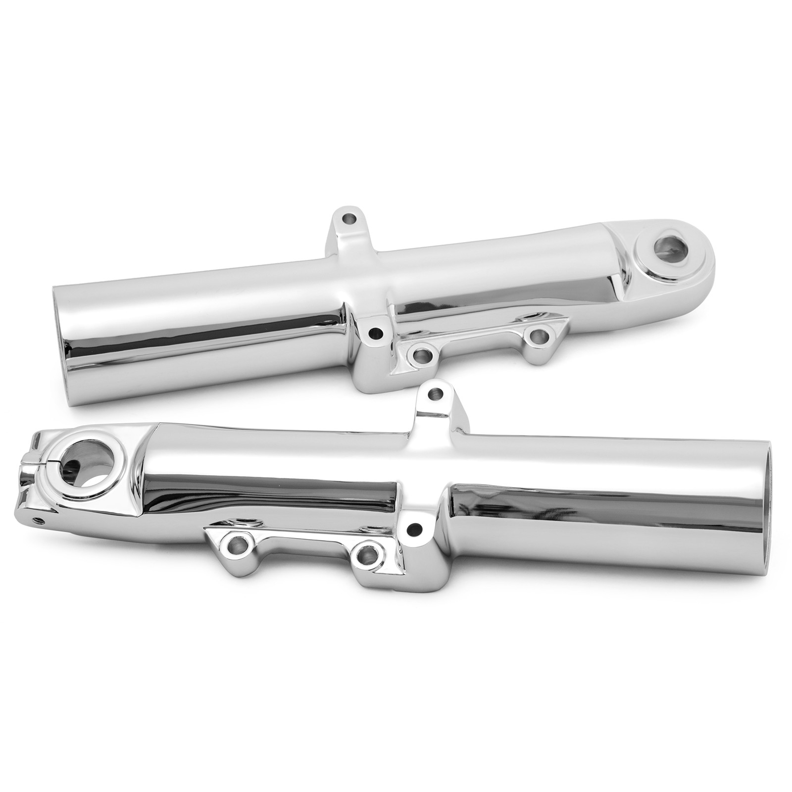 Fork Sliders Lower Legs Chrome for Harley Touring Street Glide FLHX 2014-2023
