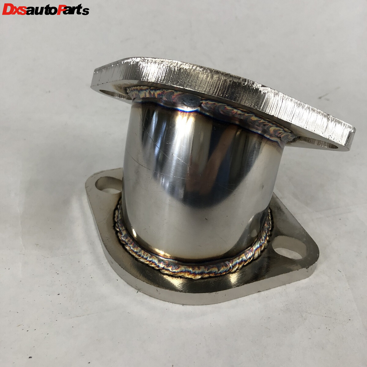 3″ to 3″ 45-degree 2 Bolt Flange Exhaust Muffler Pipe Flange Mild Steel
