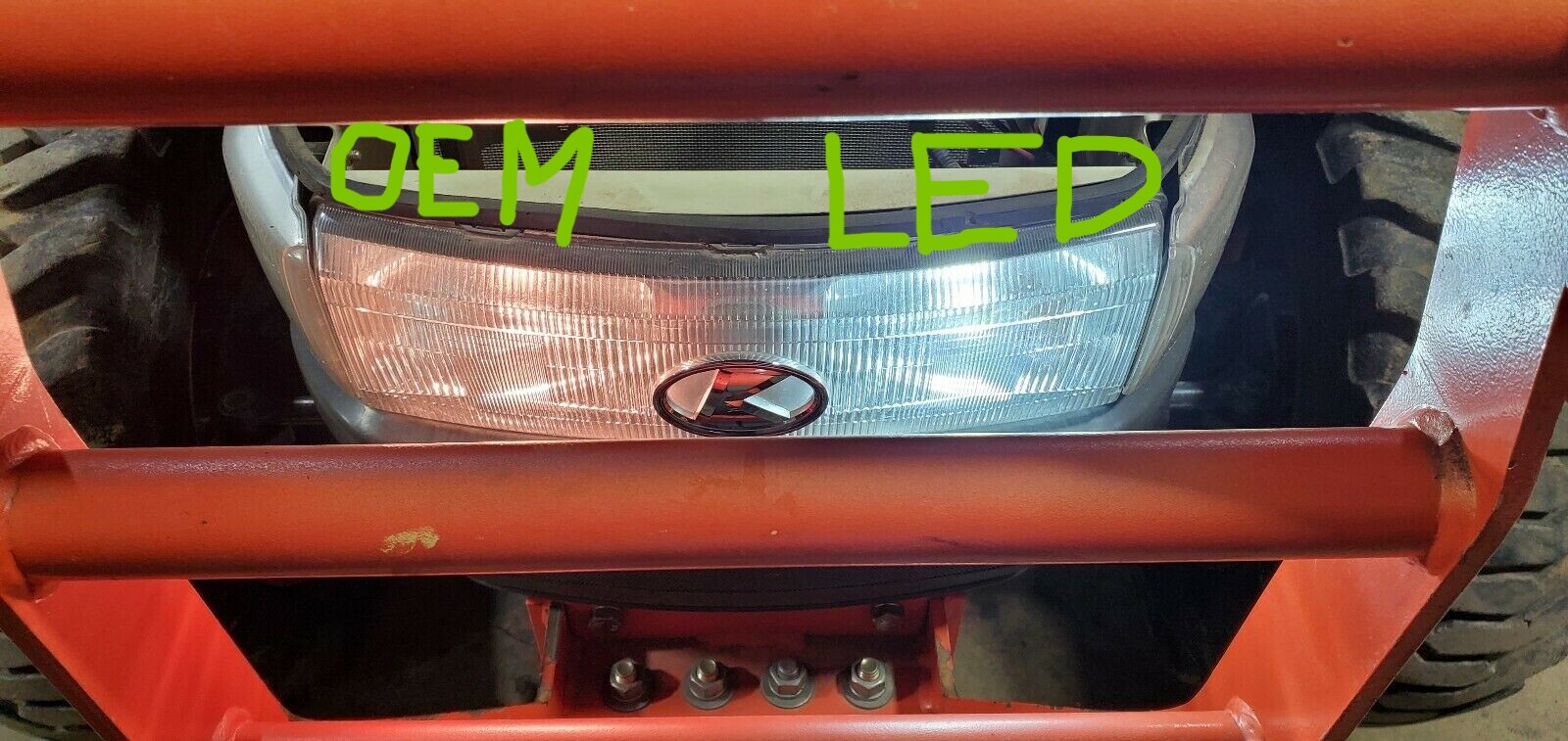Super Bright LED Bulbs for headlight 2011-2020 Polaris Outlaw 50; for pn 0453570