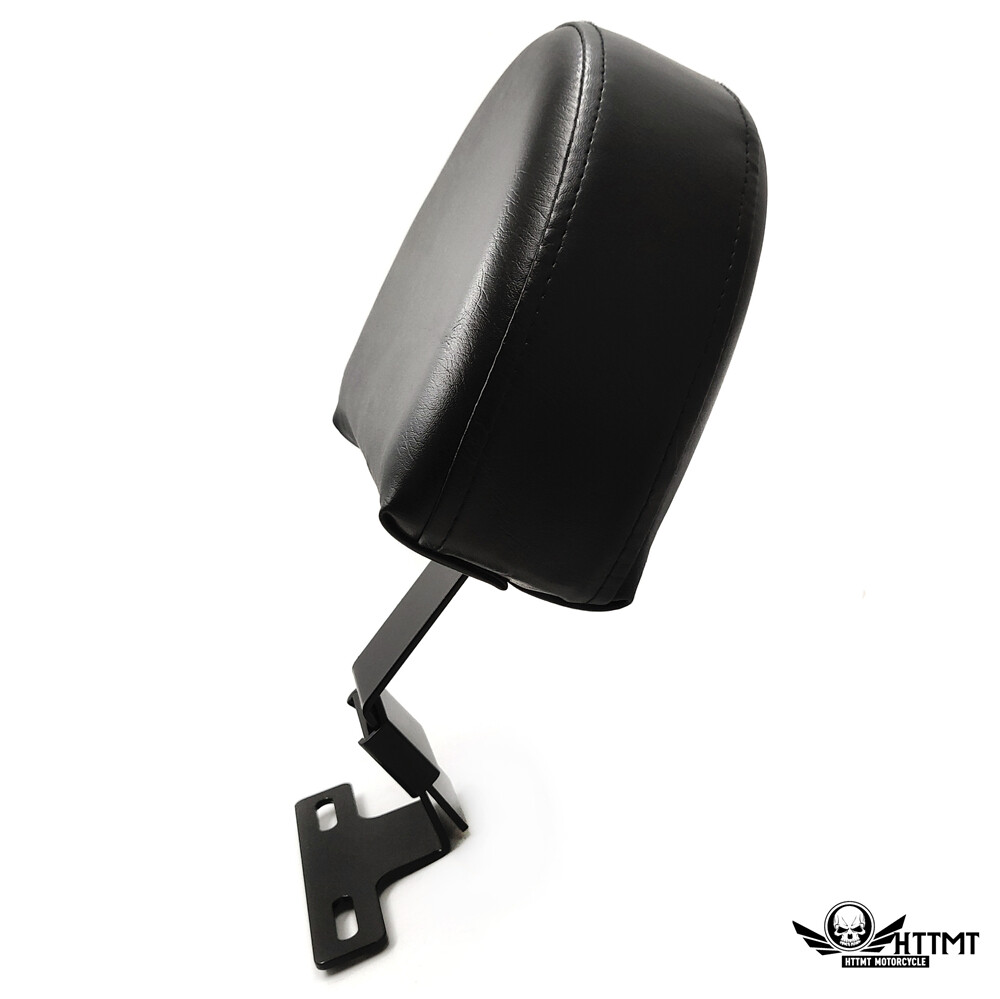 HTTMT Driver Backrest Easy ON/OFF Black For Harley 1993-2006 Heritage Softail