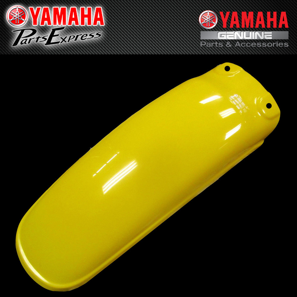 NEW 1980 – 1984 YAMAHA YZ250 YZ465 YZ490 OEM YELLOW REAR FENDER 3R4-21611-00-00