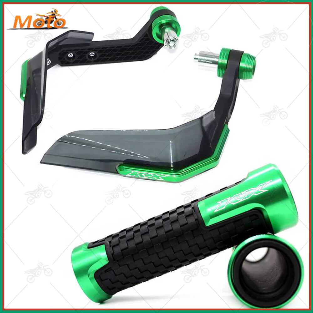 Fit for Kawasaki KX Handlebar Grips End Handguard Shield Hand Guard Protector