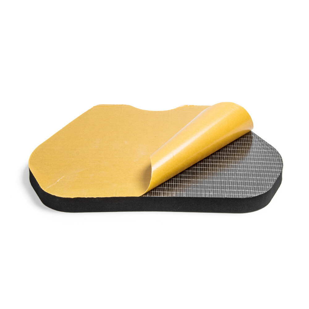 Universal Motorcycle Race Racing Foam Seat Pad Adhesive 1.2 cm Thick Black