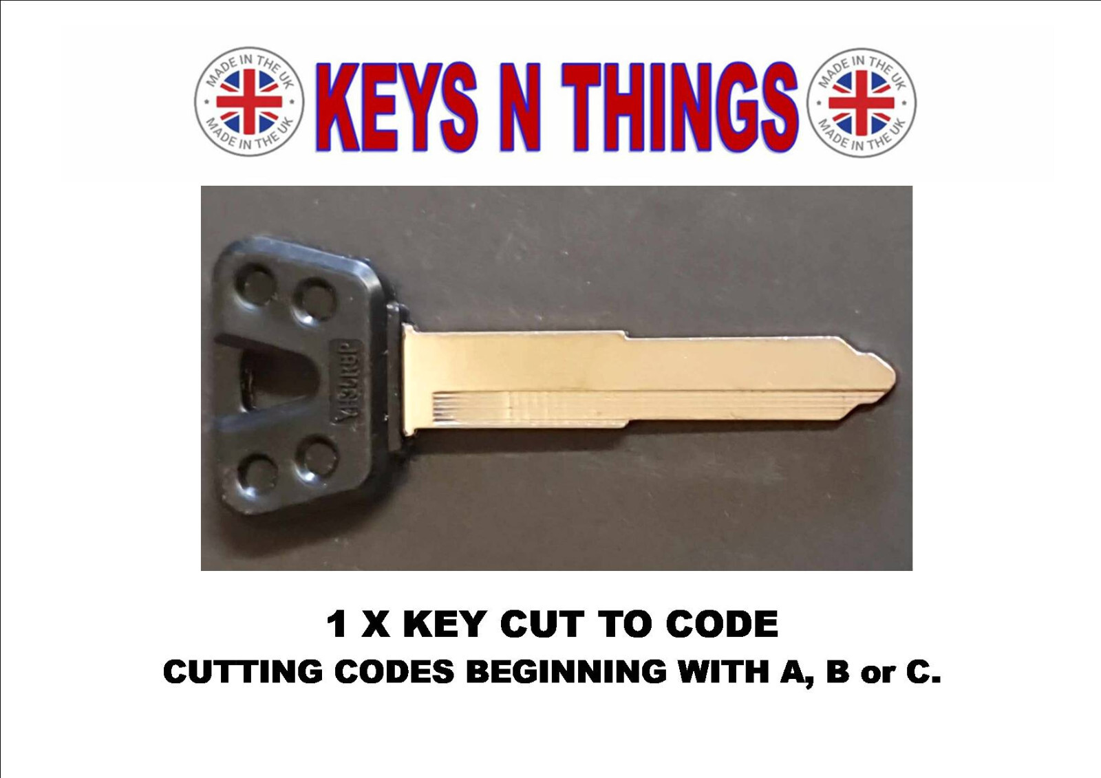 Yamaha virago 535 Custom MOTORBIKE KEYS CUT TO CODE OR IMAGE