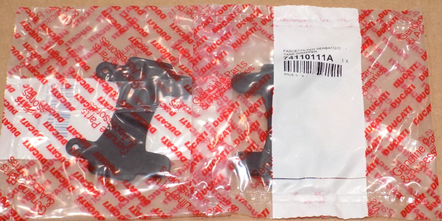 Frame Subframe Rubber Straps Bands Ducati 748 916 996 998 74110111A NEW OEM PAIR
