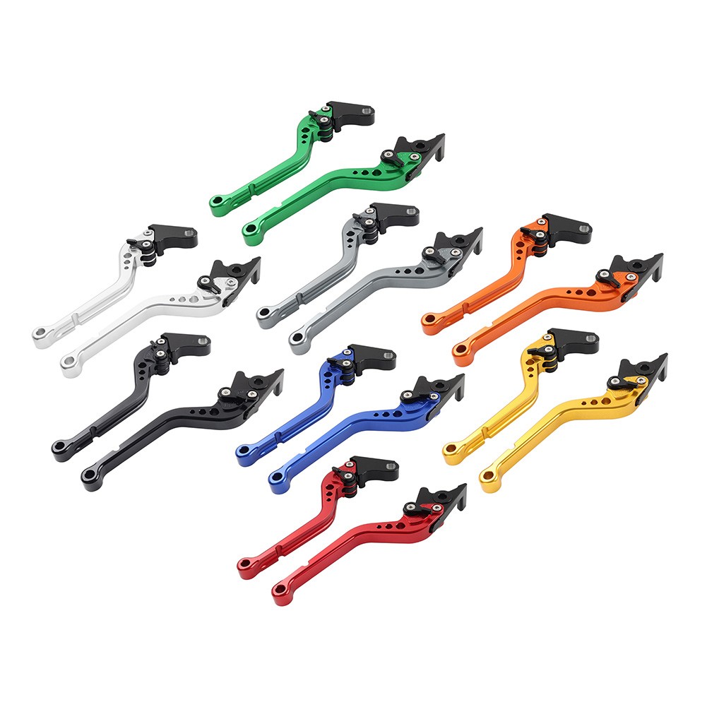 1 Pair CNC Adjust Long Brake Clutch Levers For Suzuki VSTROM 1050xt GSXS750