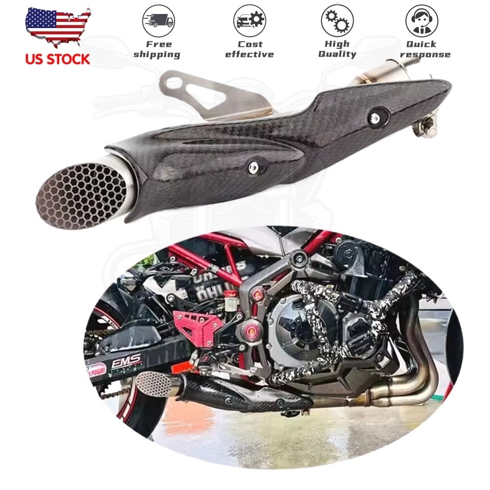 For Kawasaki Z900 2017-2026 Z 900 Low Position Exhaust System Muffler Link Pipe