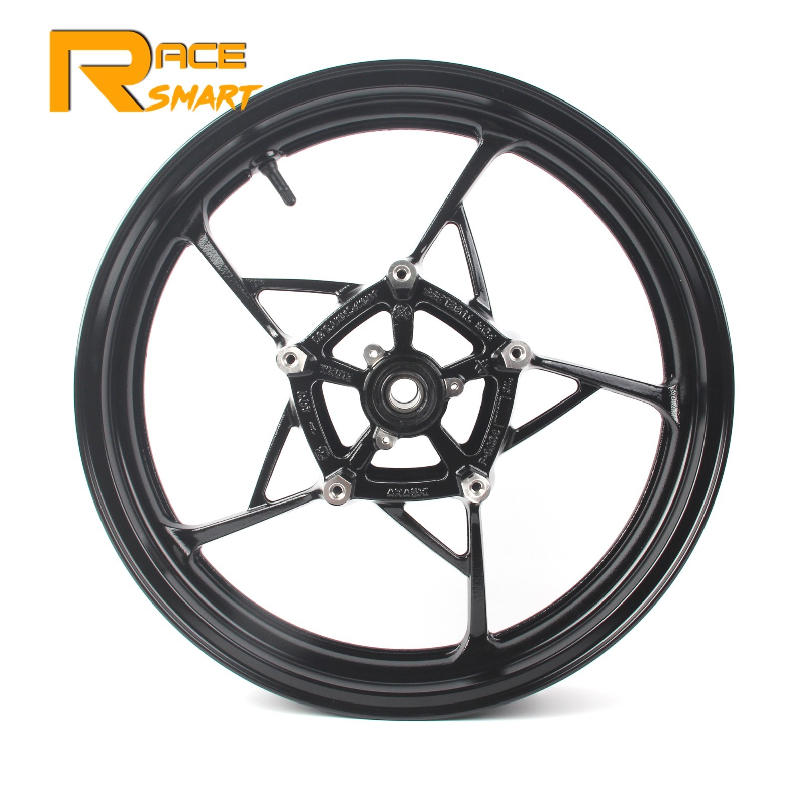 Arashi 17″x3.5″ Black Front Wheel Rim For Kawasaki Ninja 650 Z650 Z900 2017-2025