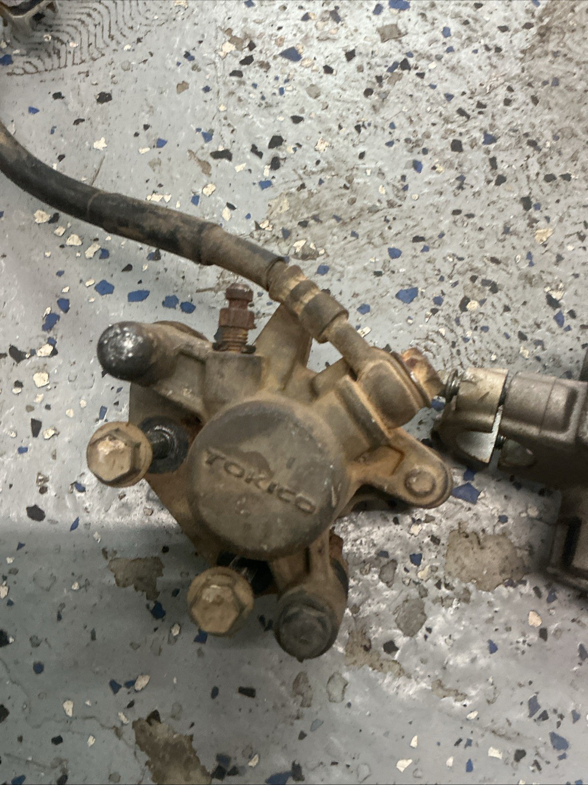 2006 Klx 125 Front Brake Caliper Master Cylinder, Line, Caliper Drz 125