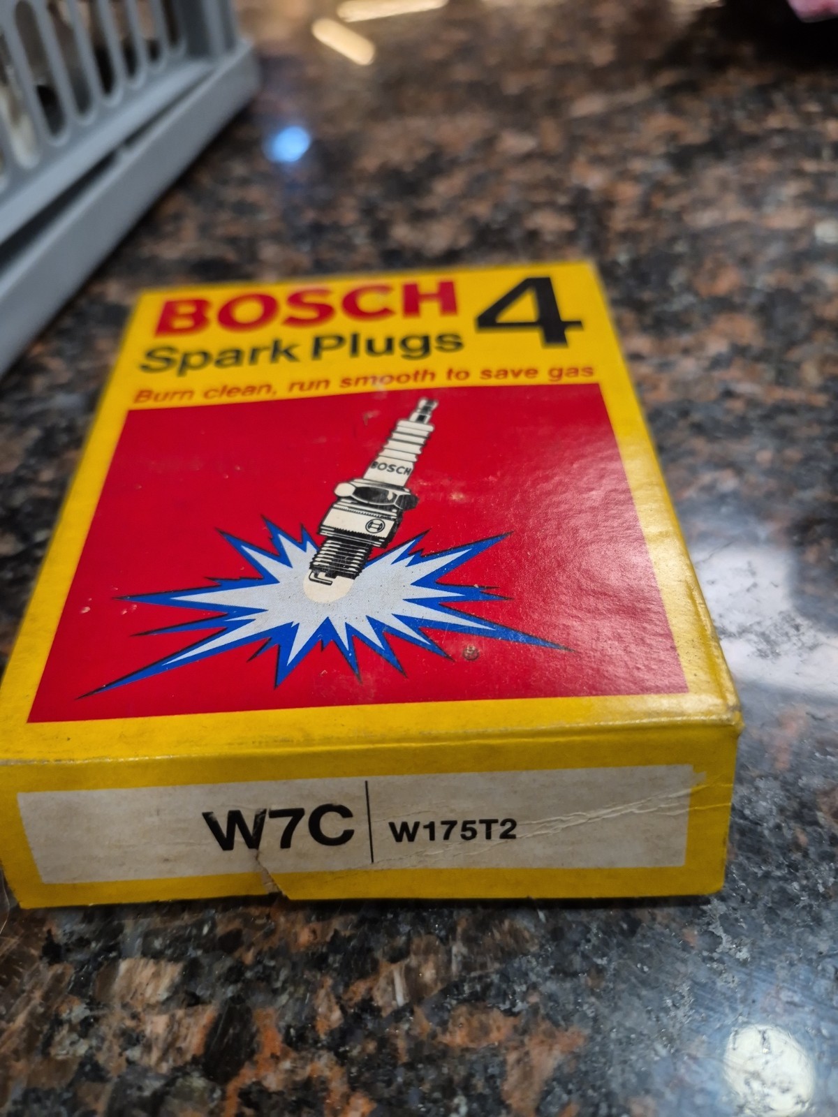 Bosch Germany Genuine NOS W7C Spark Plugs VW 411 412 Porsche 914 Set Of 4