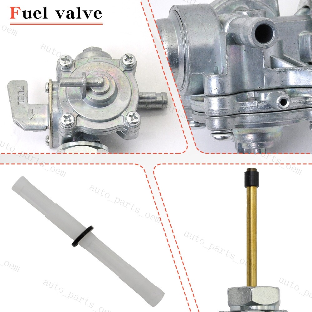 New Vacuum Fuel Petcock For Honda Shadow 500 VT500C Ascot 500 VT500FT 18mm x 1mm