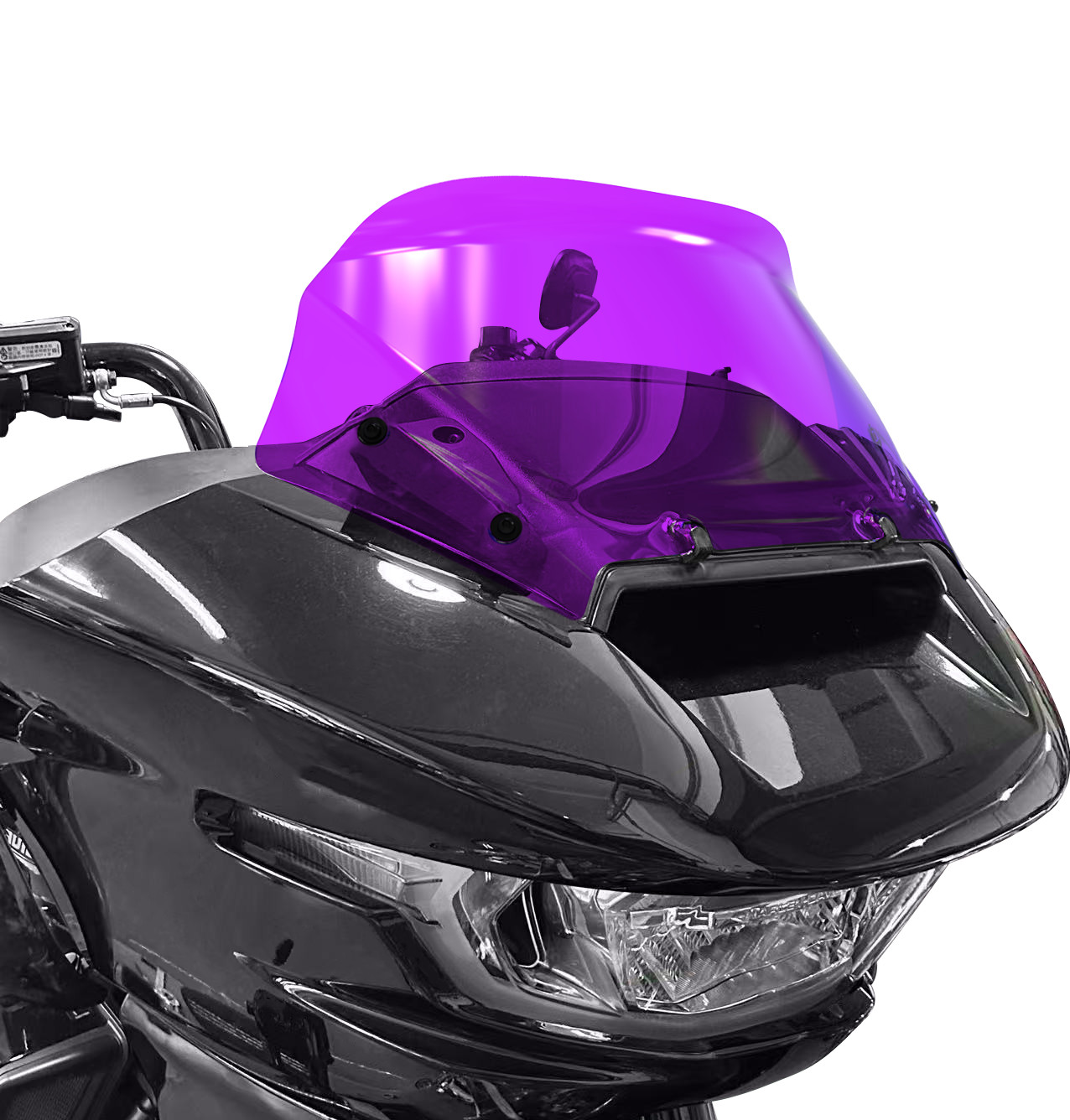 9.5″ Purple Outer Fairing Windshield for Harley 2025 Road Street Glide FLTRXSE