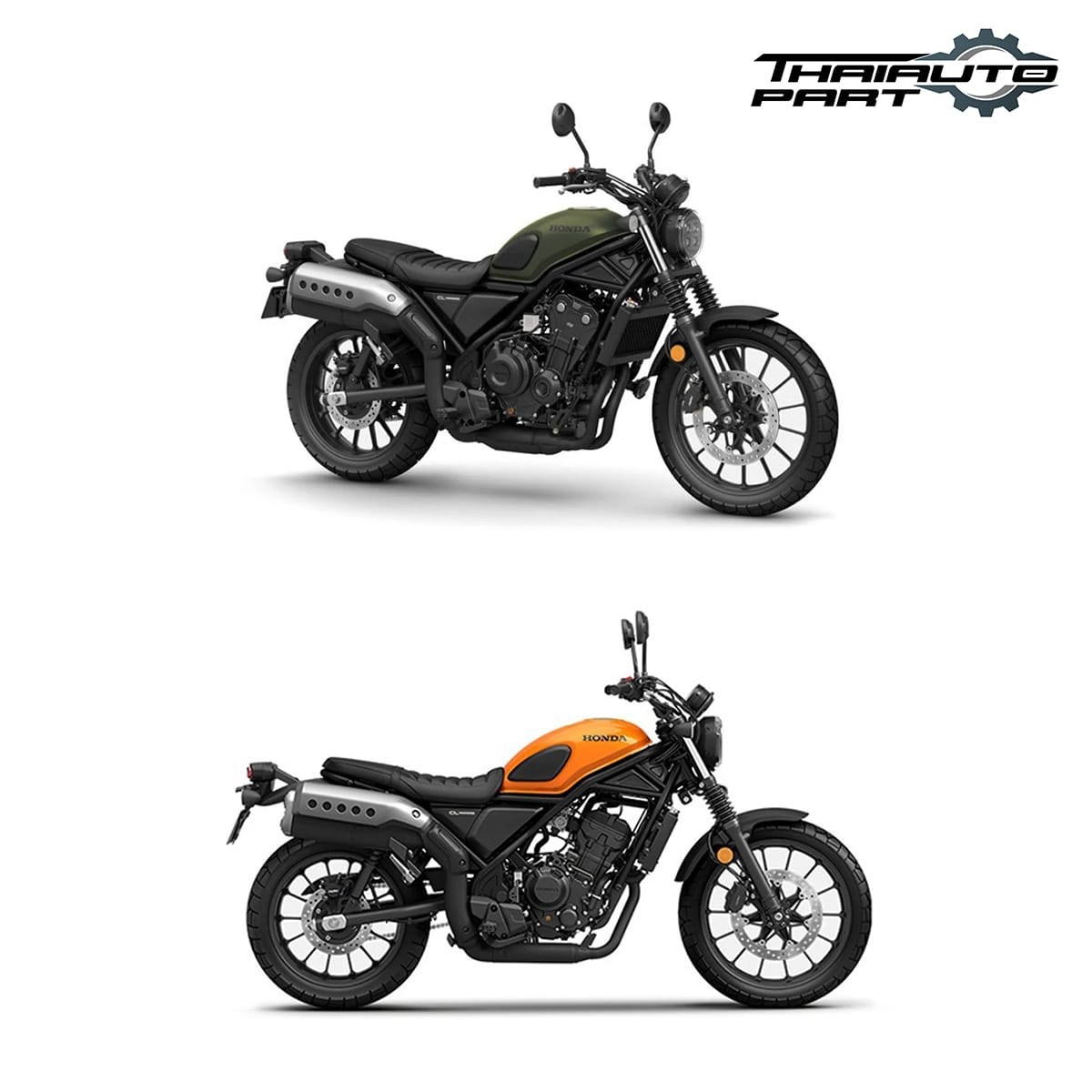 Cover Fuel Oil Tank Black ABS For Honda SCL CL300 CL500 2023-2025