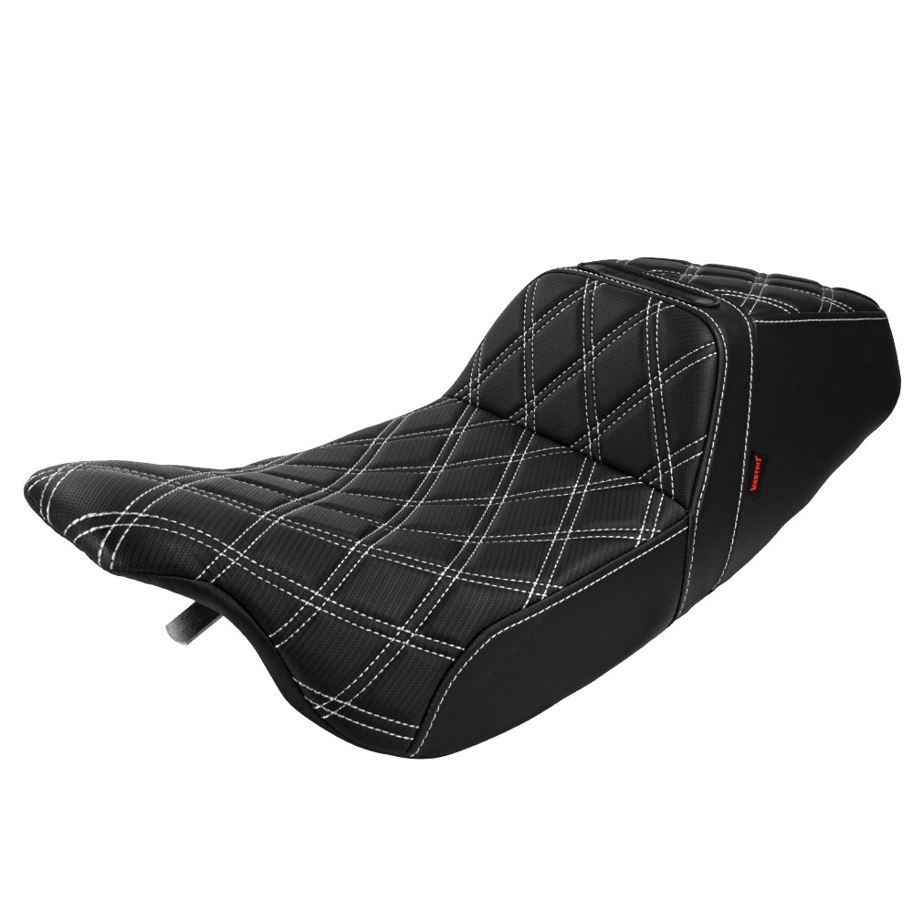 Diamond Thicker Comfortable Step Up Seat For Harely Electra / Road Glide 1997-07