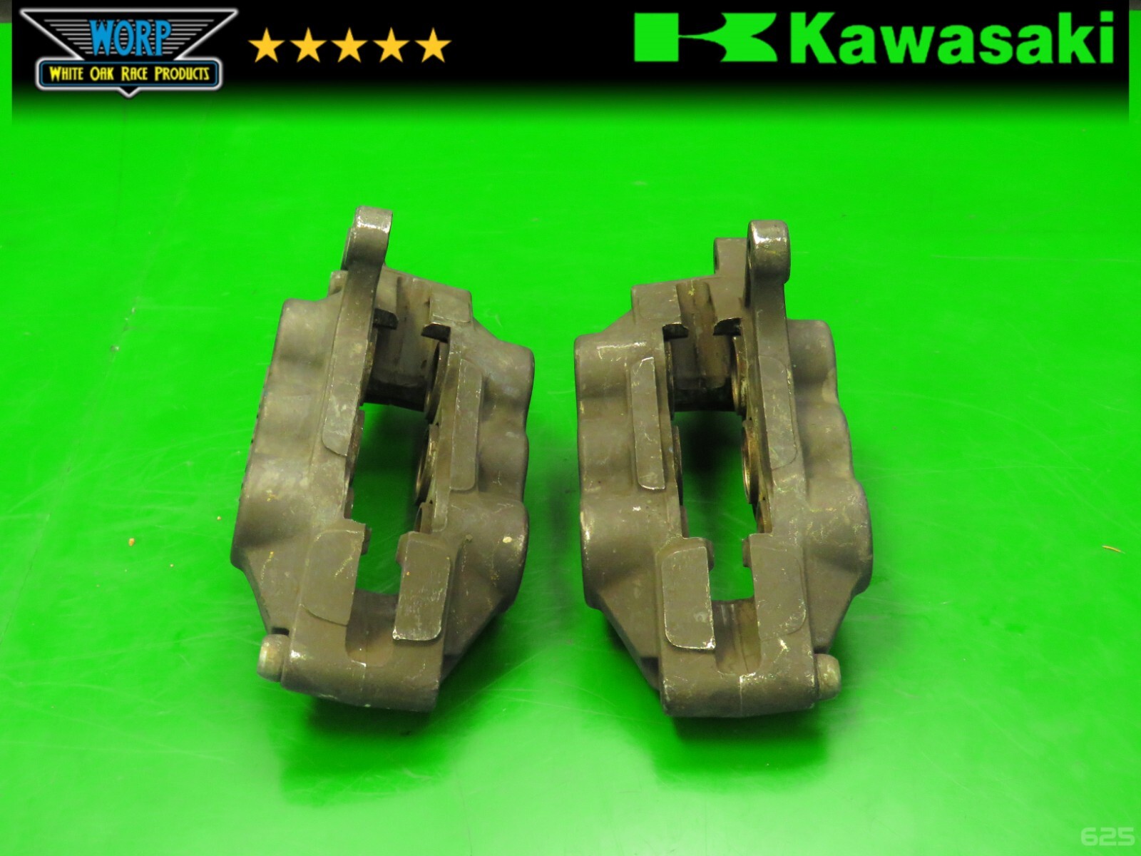 OEM NISSIN 98-99 KAWASAKI ZX6R NINJA 600 FRONT DISC BRAKE CALIPERS LEFT RIGHT ~B