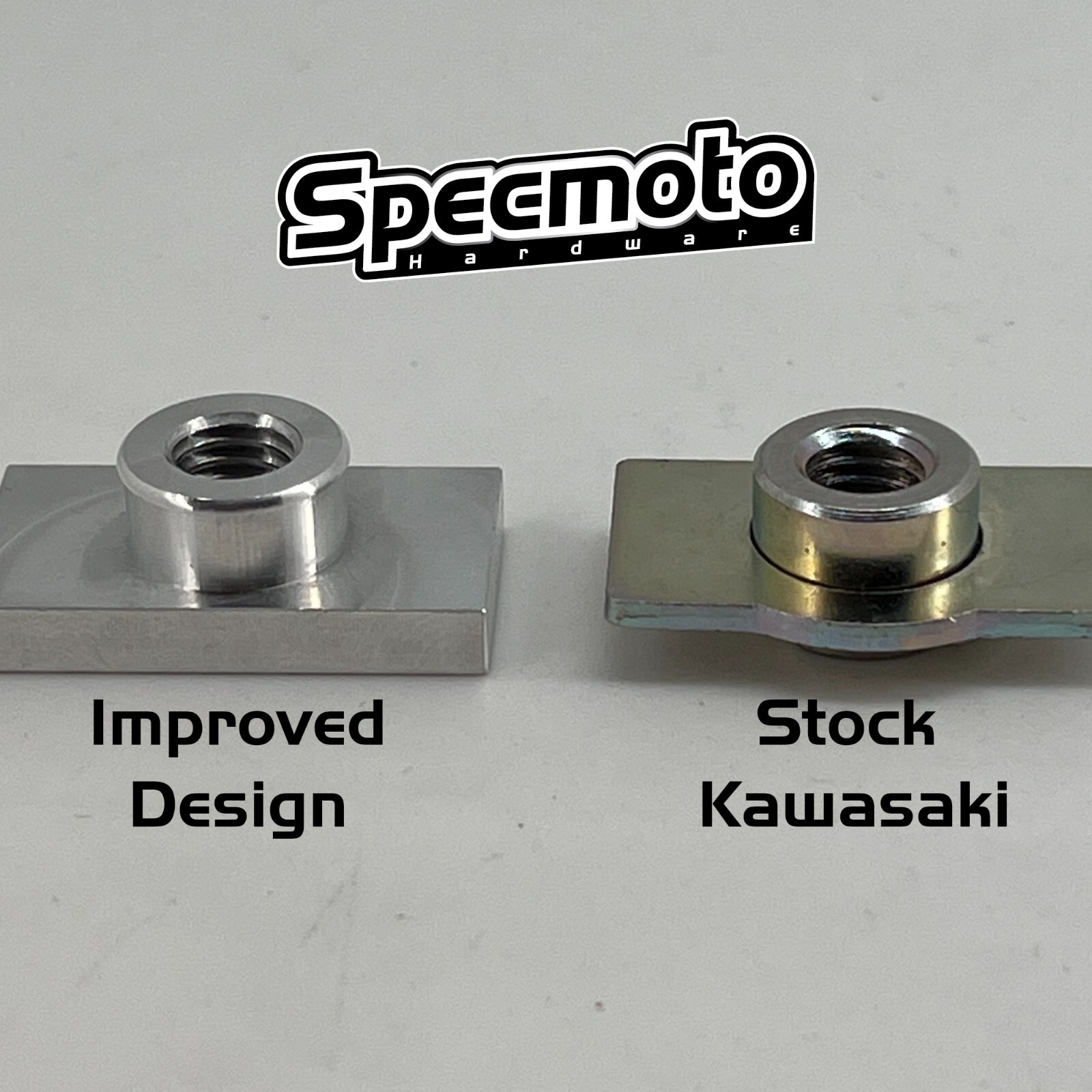 Kawasaki KX250 KX450 Seat Bolt Press-In Perm-a-Nut Hardware KXF 250 450 R Fender