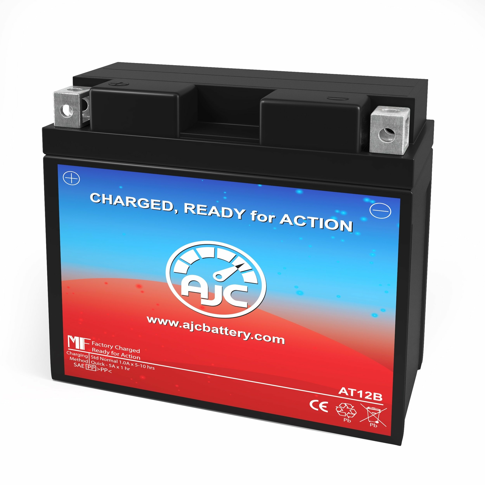 Yuasa YT12B-BS Powersports Replacement Battery