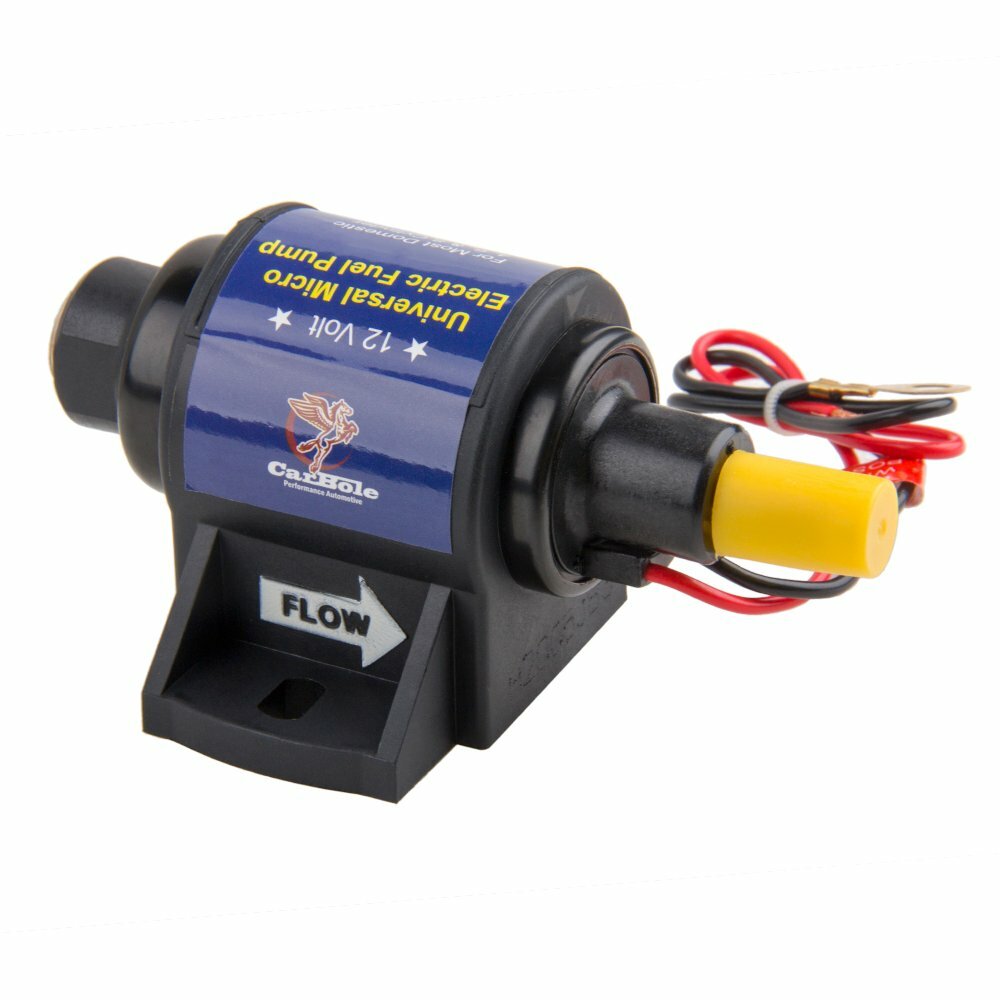 4-7 PSI Universal Electric Fuel Pump For w/Carburetor 35 GPH 12V Micro Fuel Pump